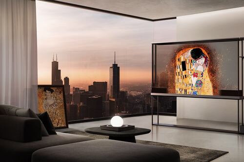 CES 2024: Este es el primer televisor transparente e inalámbrico del mundo