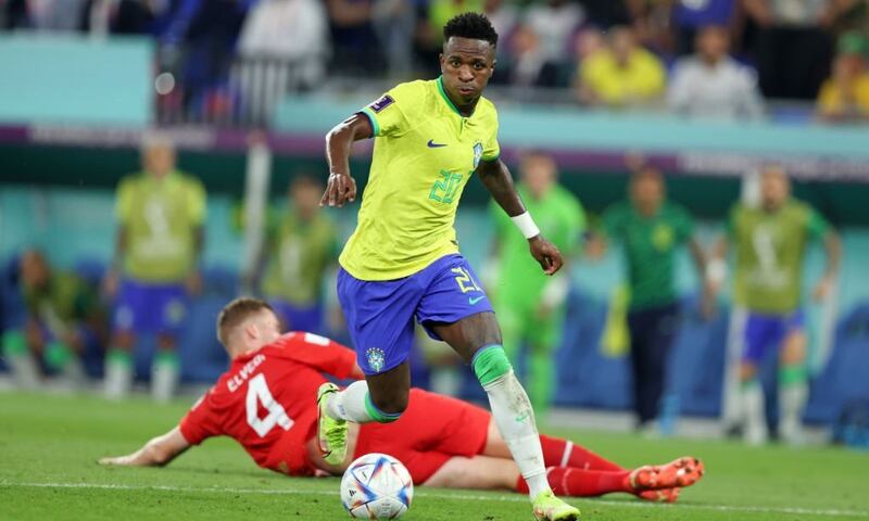 Vinicius Jr., selección de Brasil