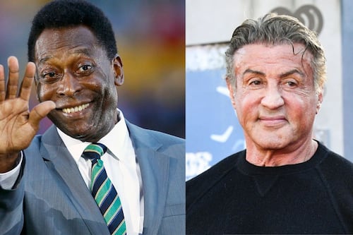 Pelé y su faceta como actor, compartió el set con Sylvester Stallone