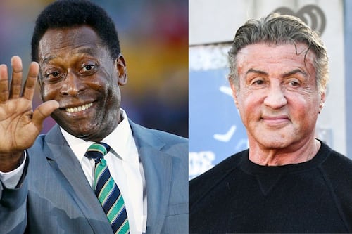 Pelé y su faceta como actor, compartió el set con Sylvester Stallone