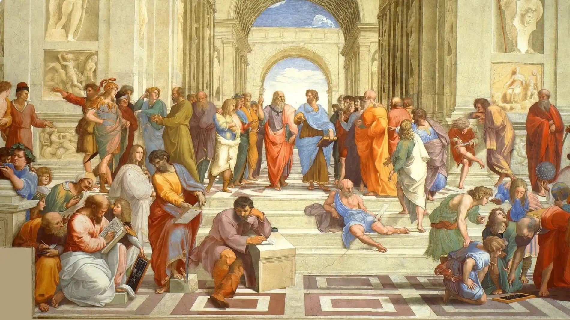 La escuela de Atenas