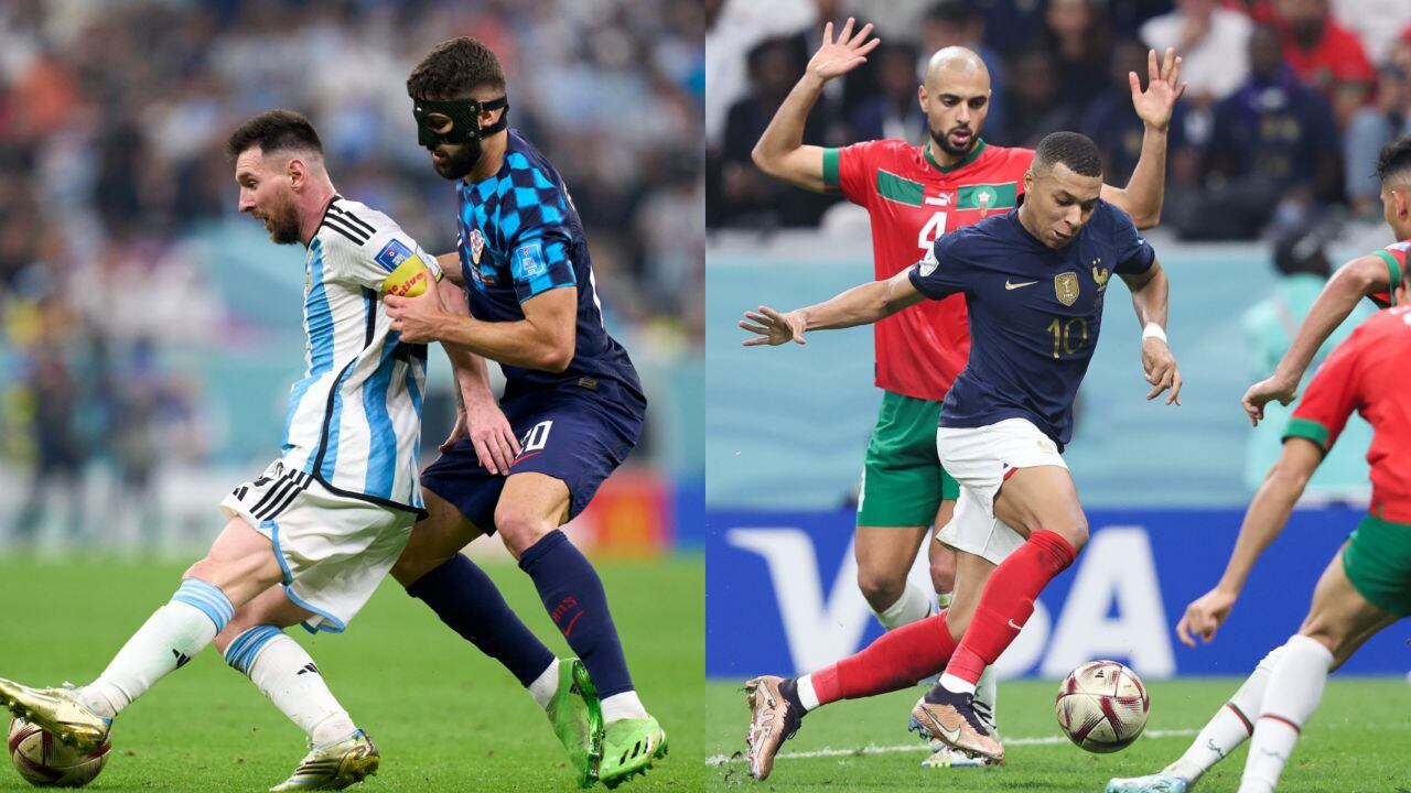 Leo Messi (Adidas) y Kylian Mbappé (Nike) disputan la final del Mundial con Argentina y Francia