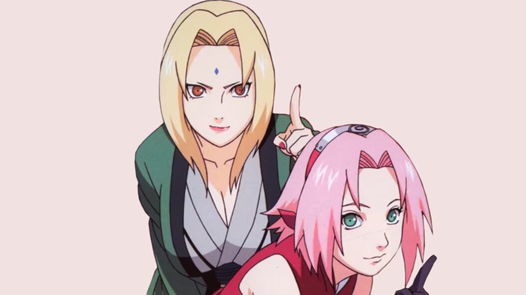 Naruto, Tsunade y Sakura.