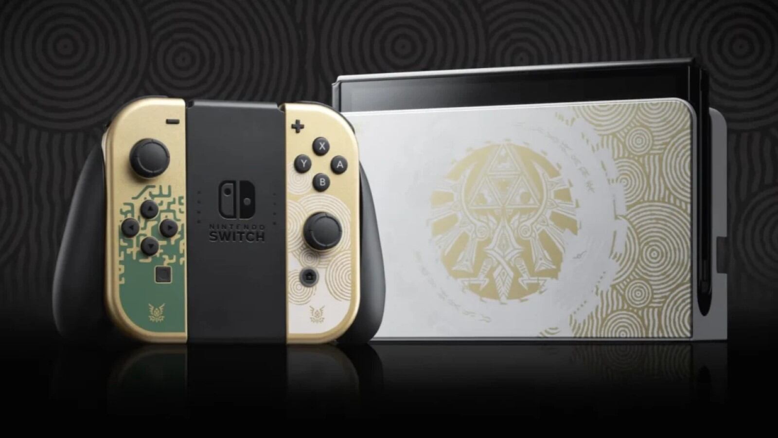 Nintendo Switch OLED de Zelda