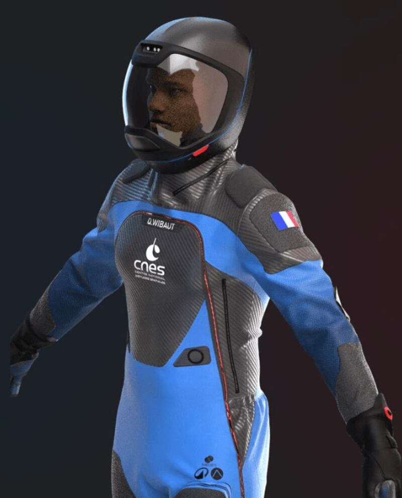Traje espacial de la Agencia Espacial Francesa