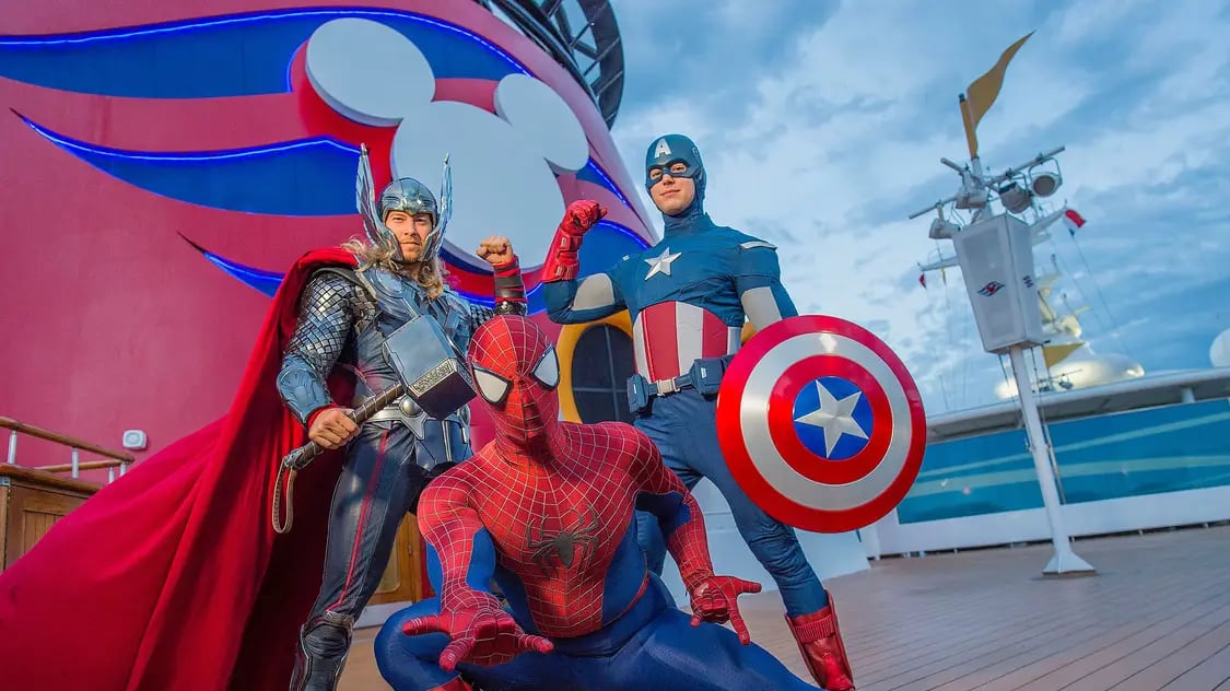 El Disney Dream celebrará el Marvel Day en los cruceros que zarparán en el 2023
