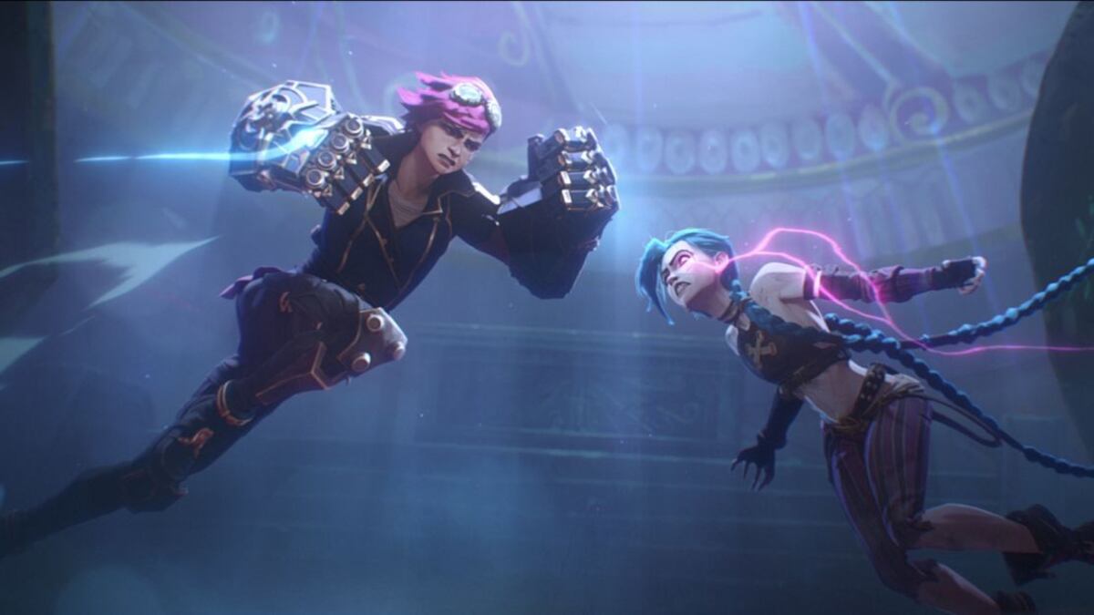 Escena de la segunda temporada de 'Arcane'