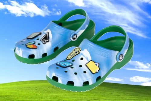 Si, es verdad: Anuncian unas Crocs inspiradas en Windows XP