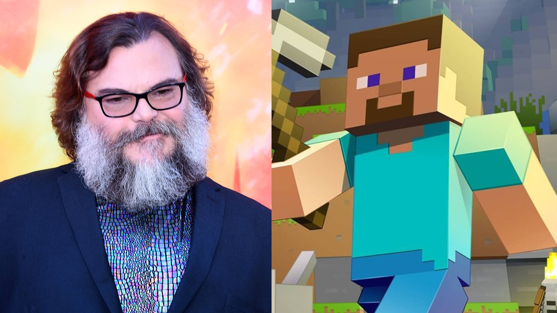 Arrancamos 2024 con una sorpresa: Minecraft tendrá su propia película y acaban de anunciar a Jack Black como estrella del reparto. Tal vez será  Steve.