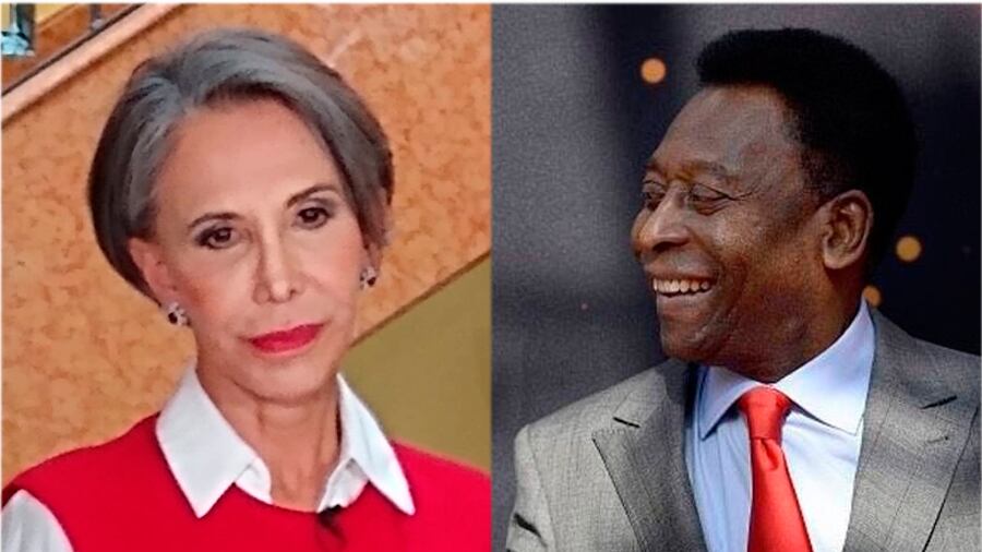 Atriz mexicana Florinda Meza se despede do Rei do Futebol