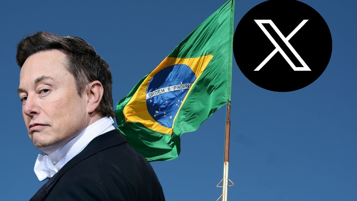 X de Elon Musk regresa a Brasil - composición Alberto Sandoval