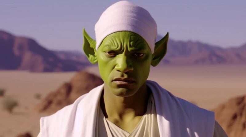 Dragon Ball Live Action por Midjourney