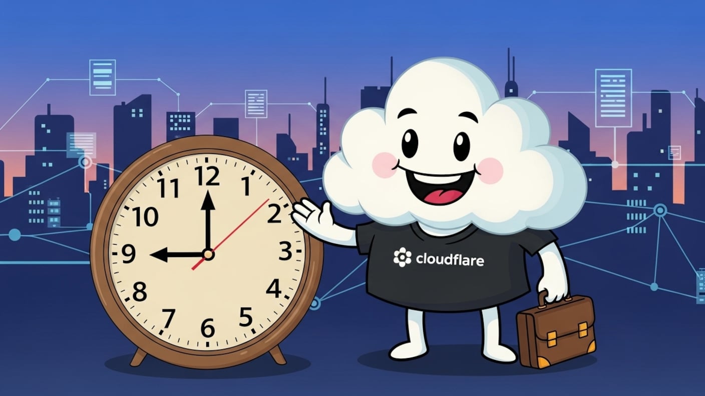 ¿A qué hora vuelve Cloudflare? - Whisk/FW