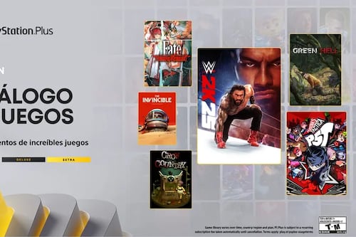 WWE 2K25, Persona 5 Tactica, Green Hell y más juegos se suman al catálogo de PlayStation Plus durante septiembre