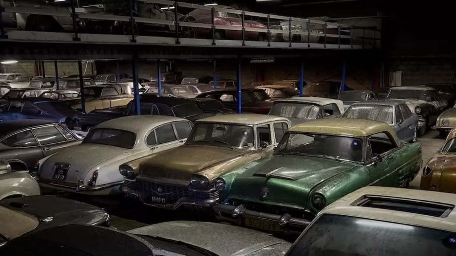 Colección de vehículos clásicos