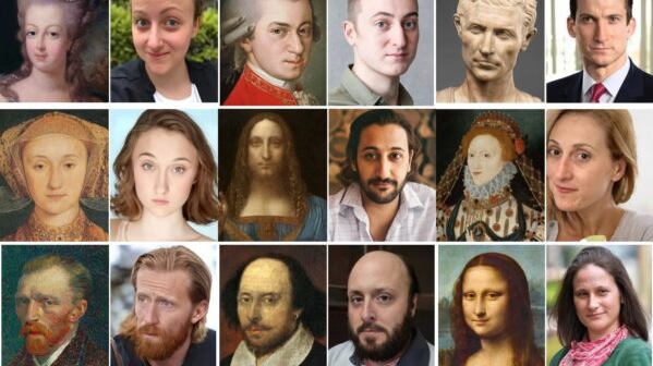 El artista Hidrėlėy ha logrado crear un sorprendente conjunto de fotos realistas de personajes históricamente famosos.