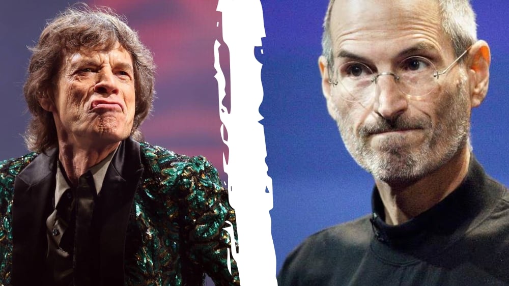 Mick Jagger y Steve Jobs | Composición