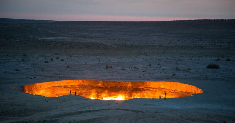 Este cráter tiene más de 30 años ardiendo