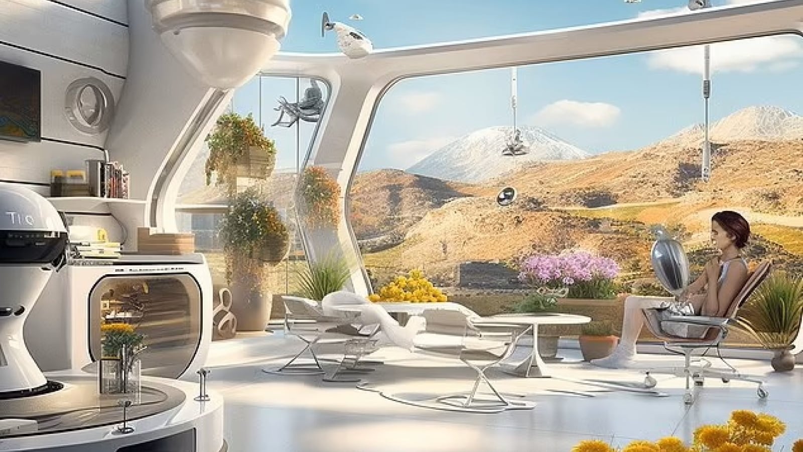 Ejemplo de una casa del futuro