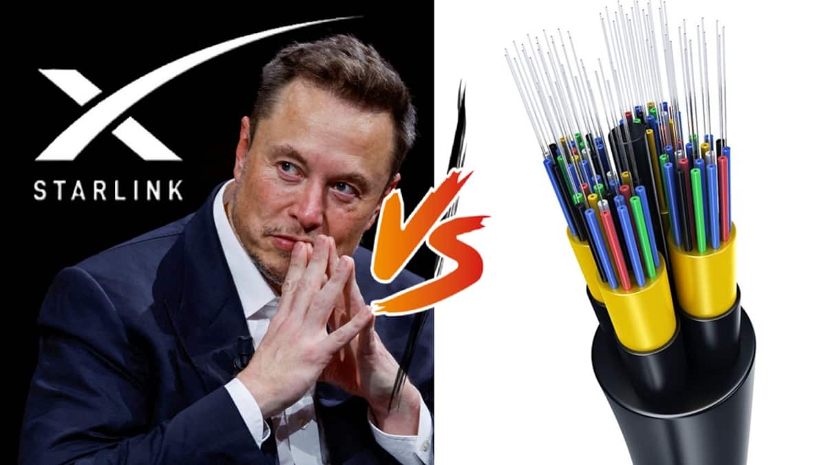 Starlink vs Cable de Fibra óptica