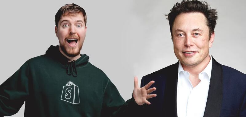 Elon Musk vs. Mr. Beast.