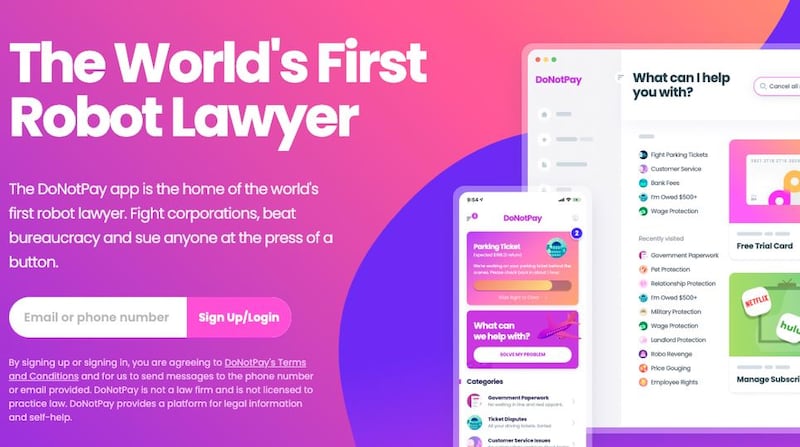 La Inteligencia Artificial que asesora en temas legales