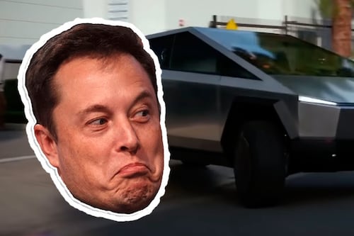 Elon Musk revela cambio en diseño de su Cybertruck con modo crangejo