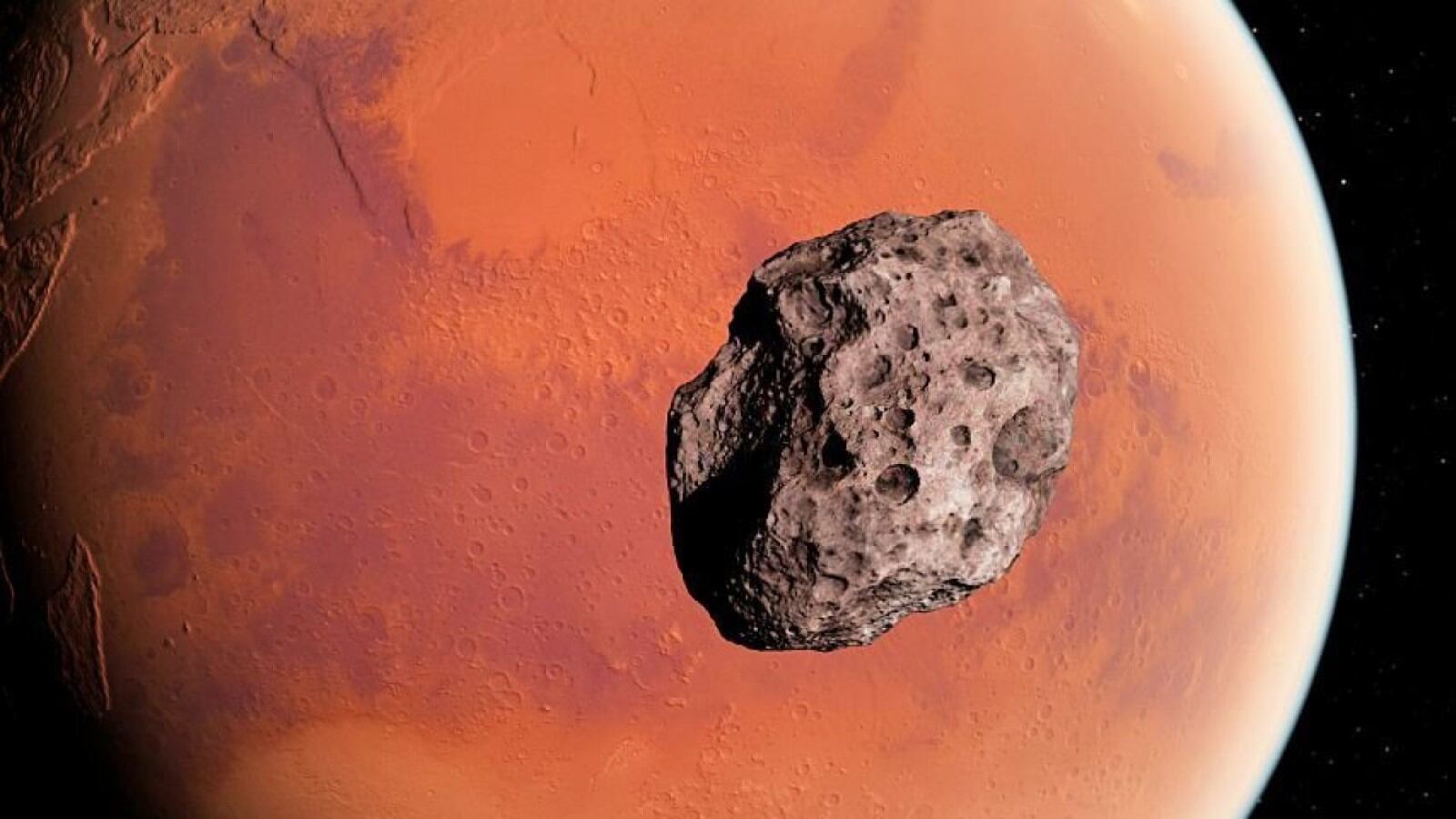 Marte - asteroide. Getty Images