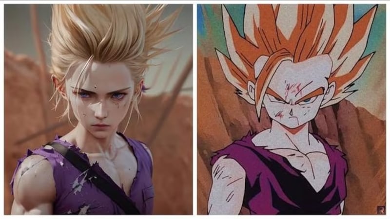 Dragon Ball Gohan IA