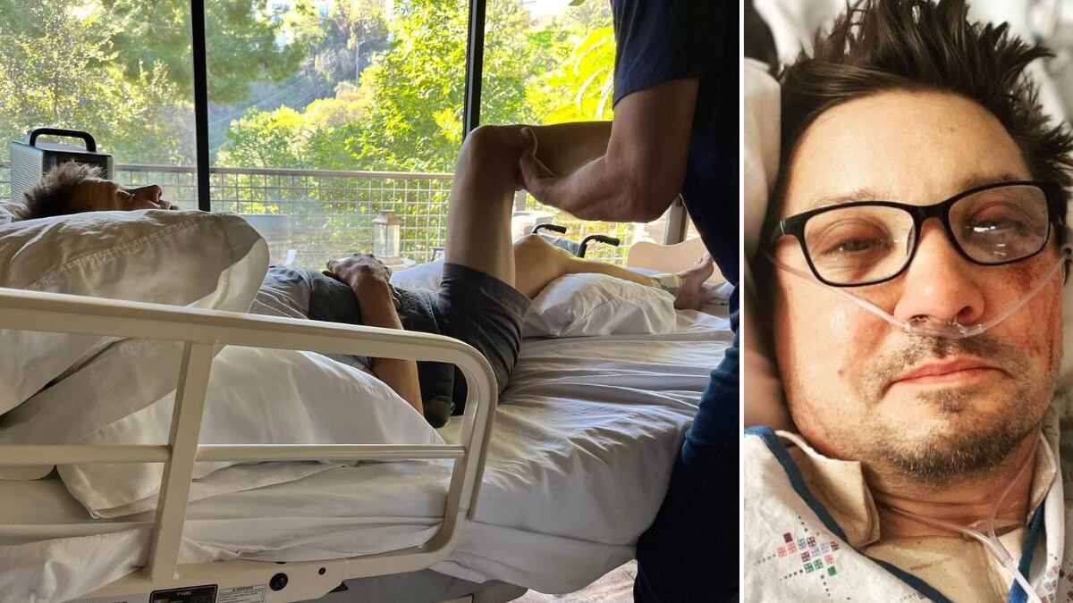 El actor Jeremy Renner se recupera satisfactoriamente.