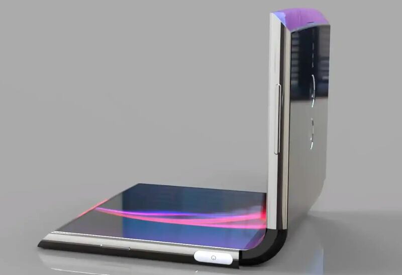 Supuesto plegable de Sony