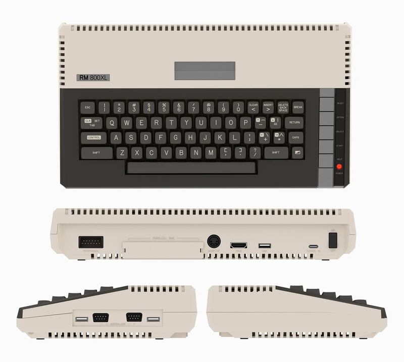 El RM 800XL, basado en el Atari 800XL