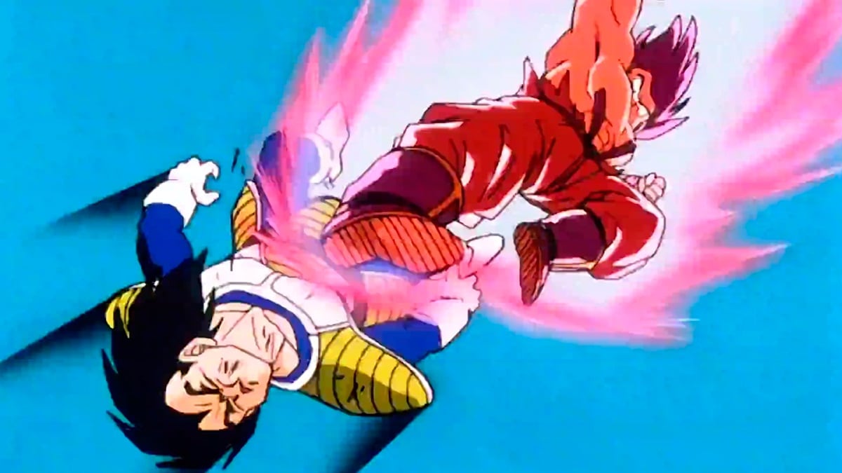 Goku vs Vegeta Dragon Ball Z