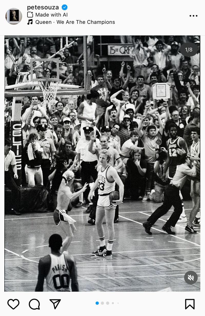 Meta implementó una función en Facebook para “detectar” cuando una imagen fue creada mediante Inteligencia Artificial, pero no funciona.