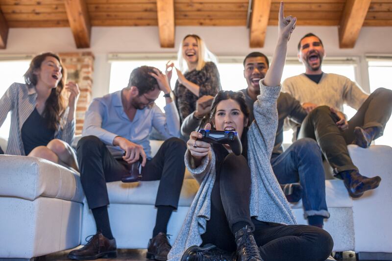 Jueguen con diferentes consolas