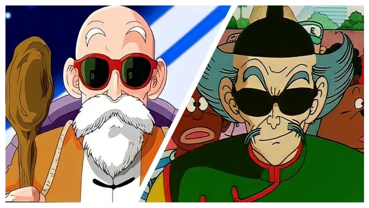 Tsuru vs Roshi Dragon Ball