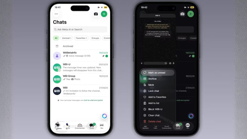Whatsapp en Apple - WABetal