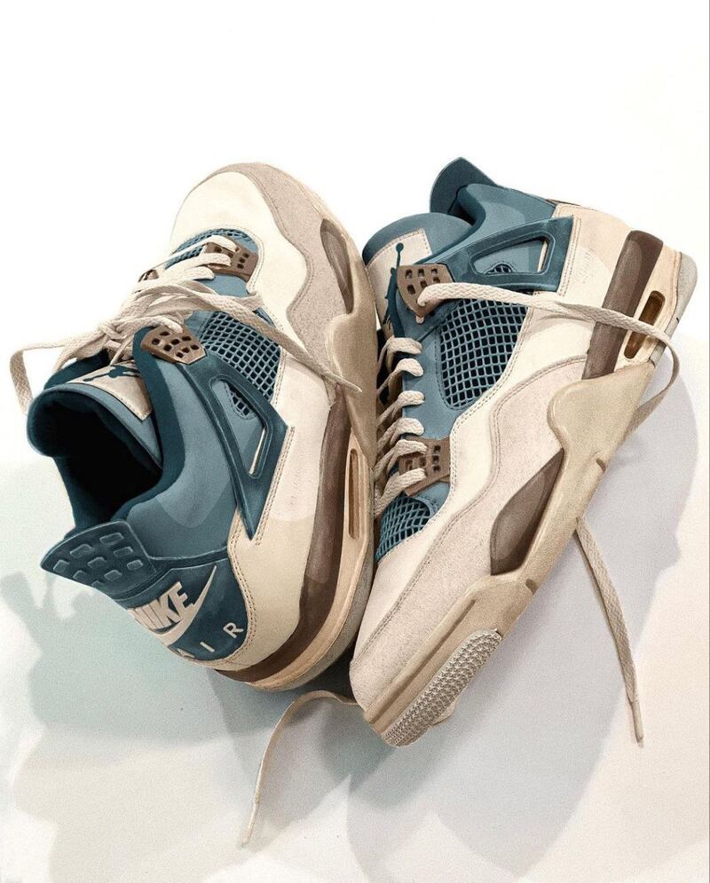 Nike Air Jordan 4 Snorlax Pokémon