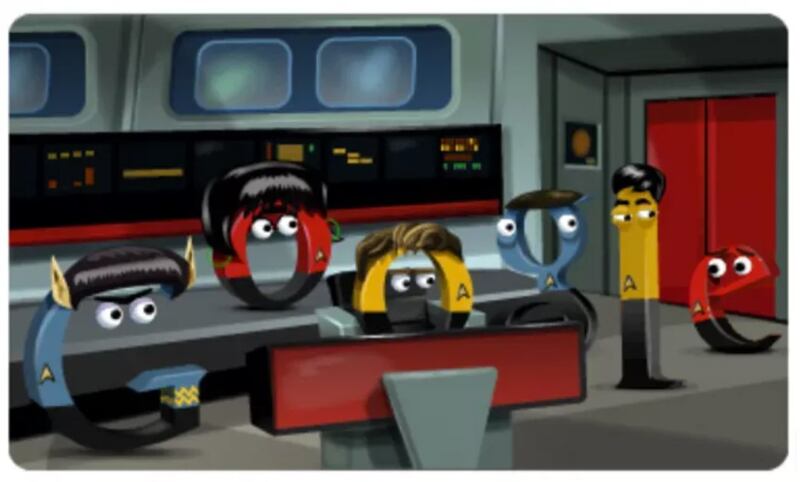 Doodle Star Trek