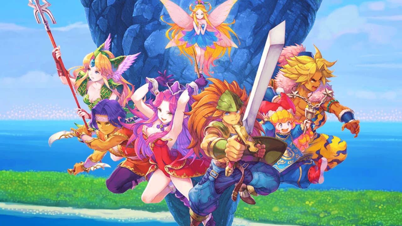 Seiken Desetsu 3, la tercera parte de Secret of Mana para la Super NES llega en forma de remake a PlayStation Plus como Trials of Mana.