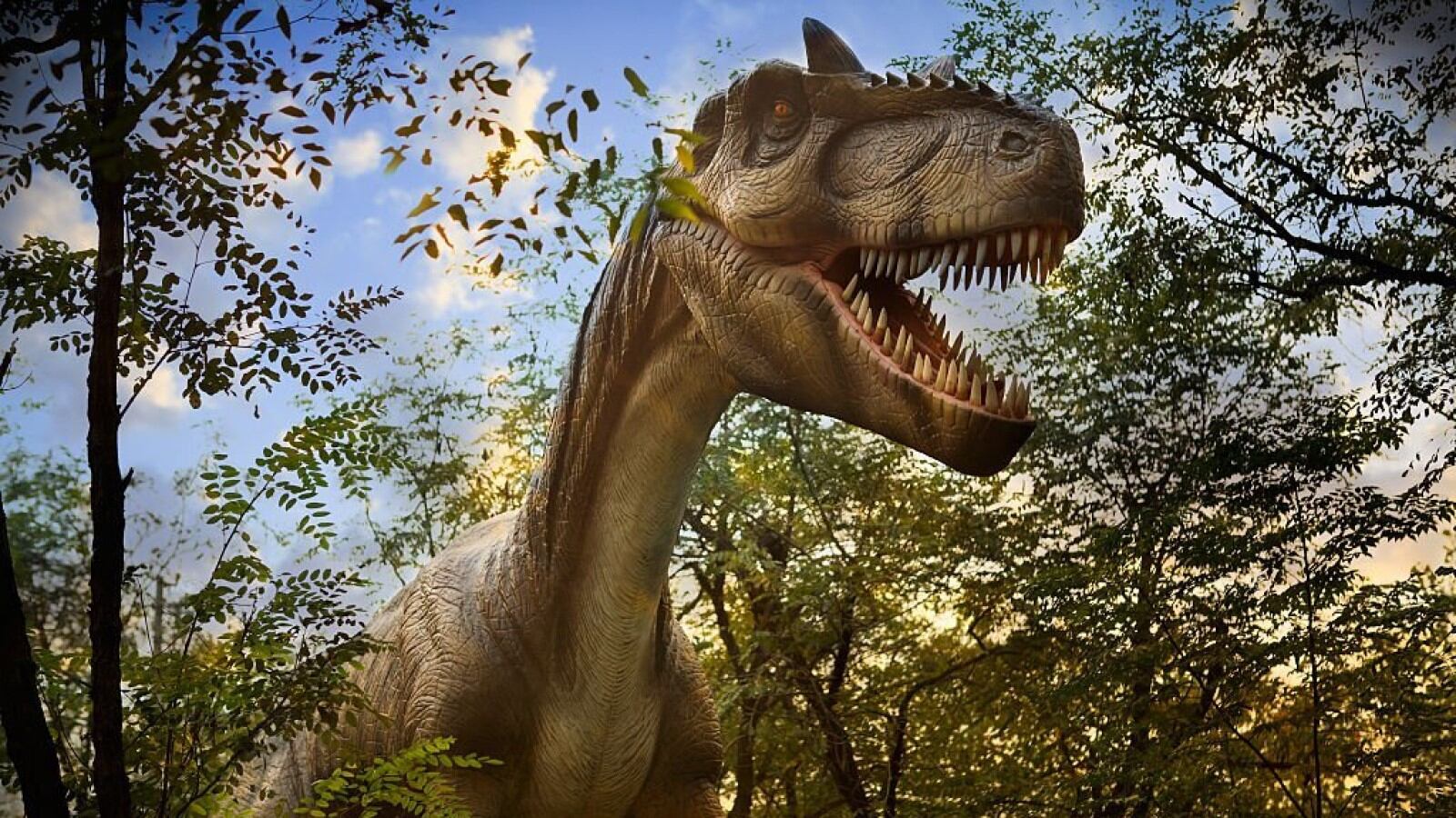 Imagen referencial de un dinosaurio
