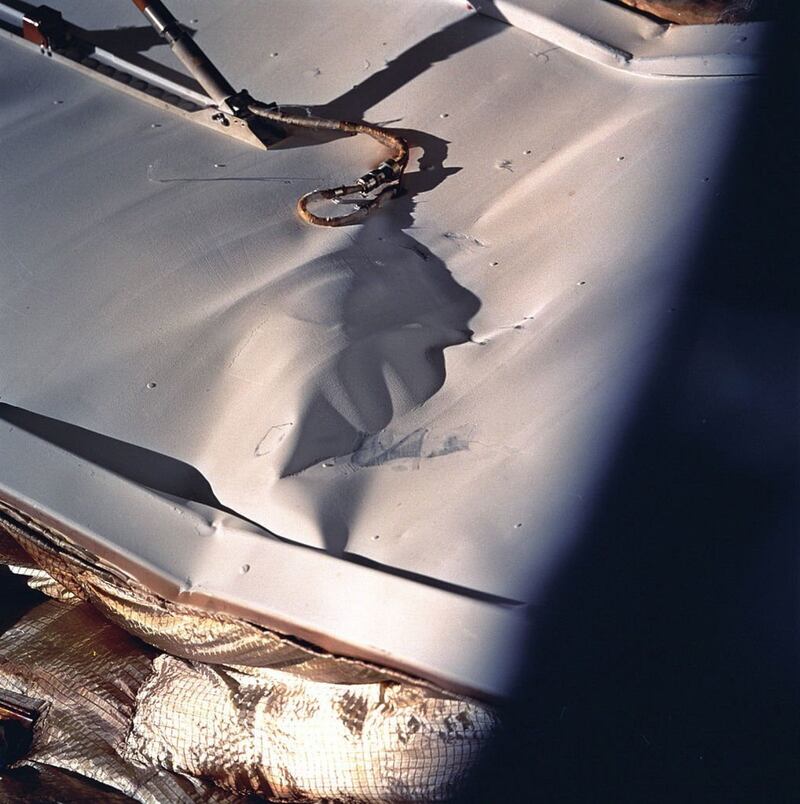 El daño a la estación Mir