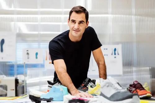 Roger Federer y las zapatillas On, una relación que está dando los frutos más dulces