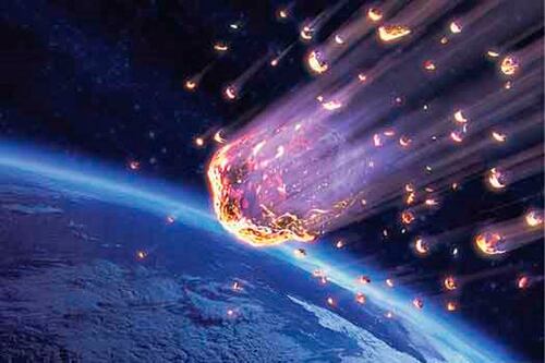 El Doodle de Google cuando pones “Meteorito” en el buscador es tan aterrador cómo divertido