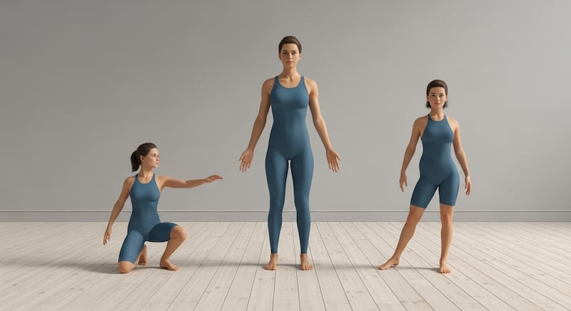 La propiocepción es nuestra capacidad para saber dónde está cada parte de nuestro cuerpo en el espacio. - Whisk/FW