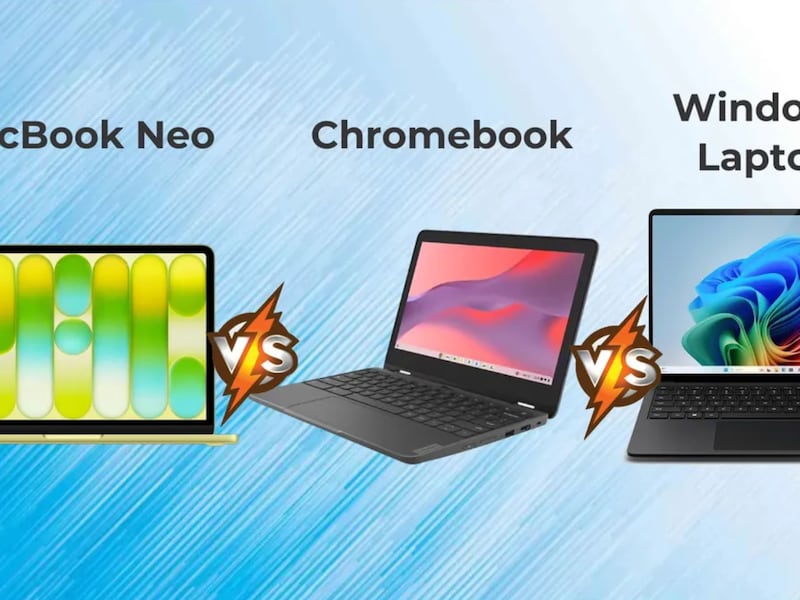 Windows, MacBook o Chromebook: Qué notebook conviene según el usuario