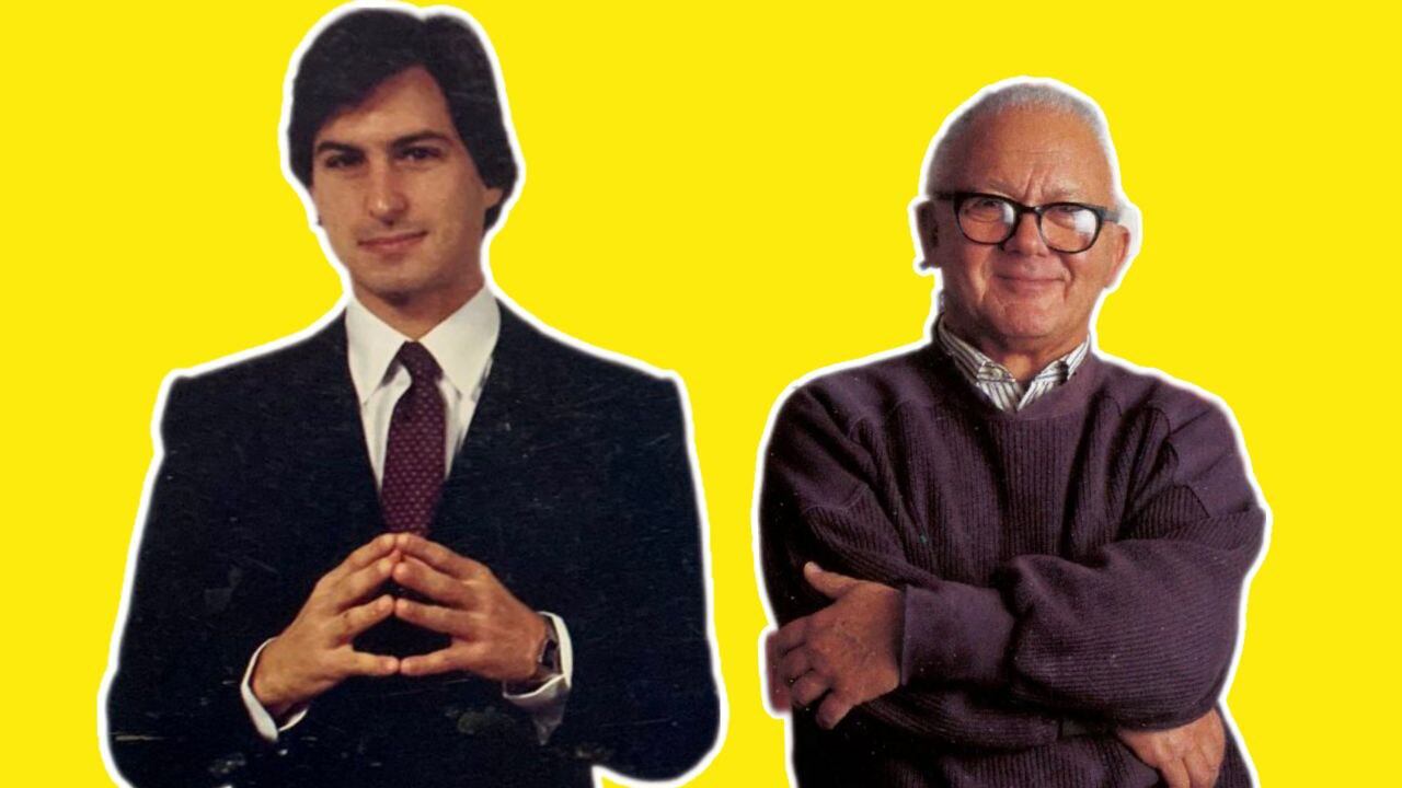 Steve Jobs y Paul Rand