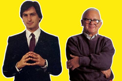 El día que Steve Jobs cedió sin chistar ante una imposición de Paul Rand, el maestro del logo en EE UU