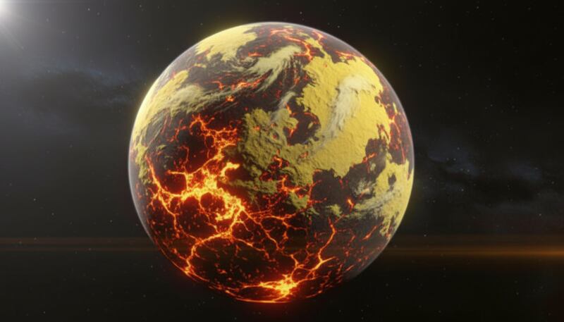 Planeta de magma y azufre - FW/Whisk