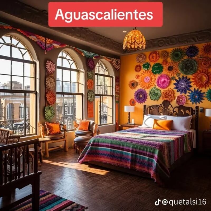 IA estados de México como habitaciones de hotel